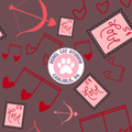 Valentine's Day 2026 Seamless Pattern DIGITAL DOWNLOAD