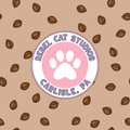 Coffee Beans Seamless Pattern DIGITAL DOWNLOAD