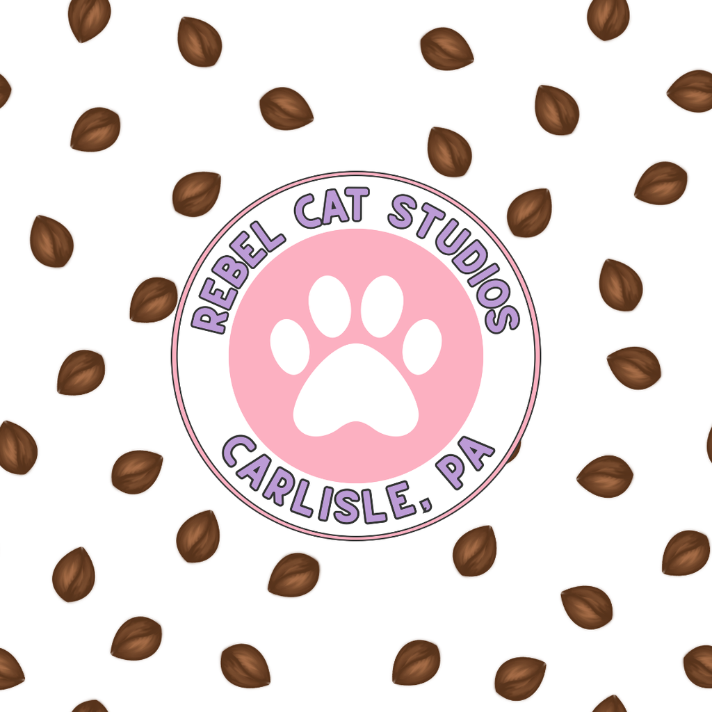 Coffee Beans Seamless Pattern DIGITAL DOWNLOAD