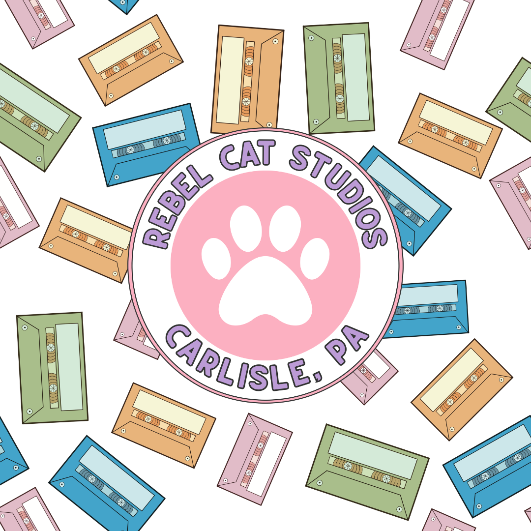 Mixtape Memories Seamless Pattern DIGITAL DOWNLOAD